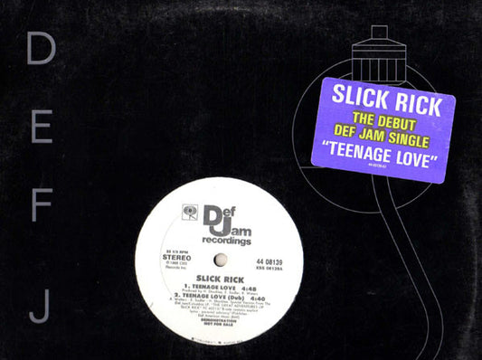 Slick Rick : Teenage Love (12", Promo)