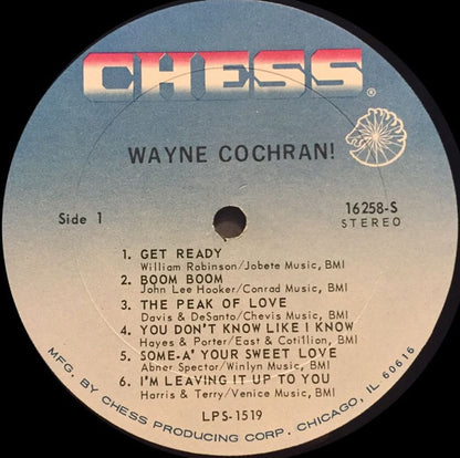 Wayne Cochran : Wayne Cochran! (LP, Album, Gat)