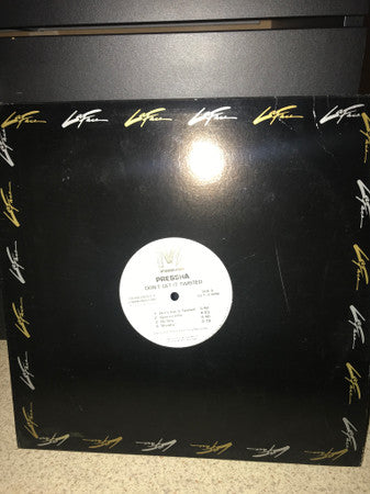 Pressha : Don't Get It Twisted (12", Promo)