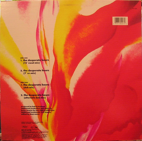 Marc Almond : The Desperate Hours (12", Single)