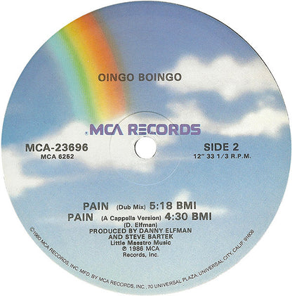 Oingo Boingo : Pain (12", Single)
