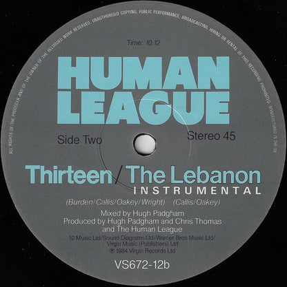 Human League* : The Lebanon (12")