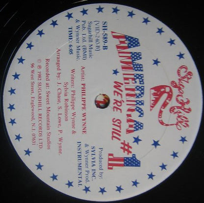 Philippe Wynne : America We're Still #1 (12")