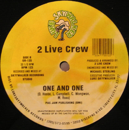 The 2 Live Crew & Trouble Funk : The Bomb Has Dropped (12")