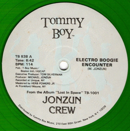 Jonzun Crew* : Electro Boogie Encounter / Pack Jam (Remix) (12", Tra)