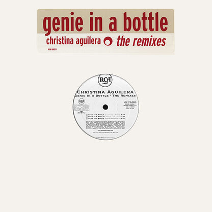 Christina Aguilera : Genie In A Bottle (The Remixes) (12", Promo)