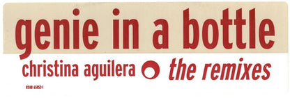 Christina Aguilera : Genie In A Bottle (The Remixes) (12", Promo)