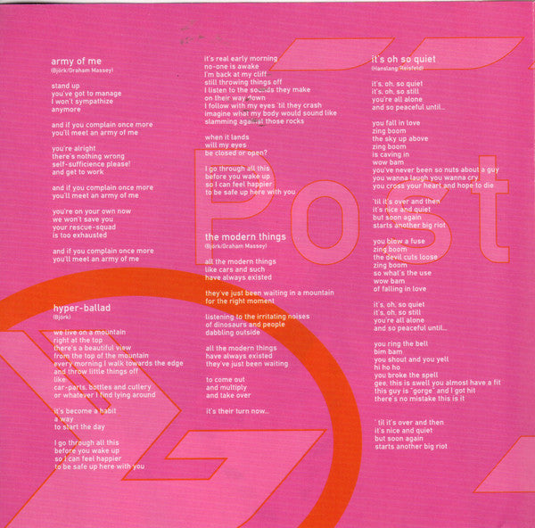 Björk : Post (CD, Album)