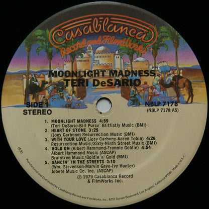 Teri DeSario : Moonlight Madness (LP, Album, 53)