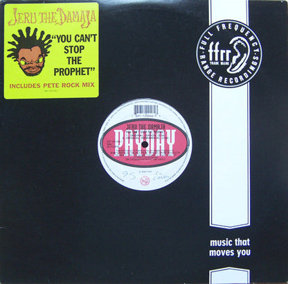 Jeru The Damaja : You Can't Stop The Prophet (12")