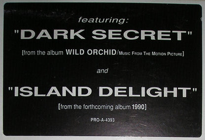 David Rudder Duet With Margareth Menezes : Dark Secret (12", Promo)