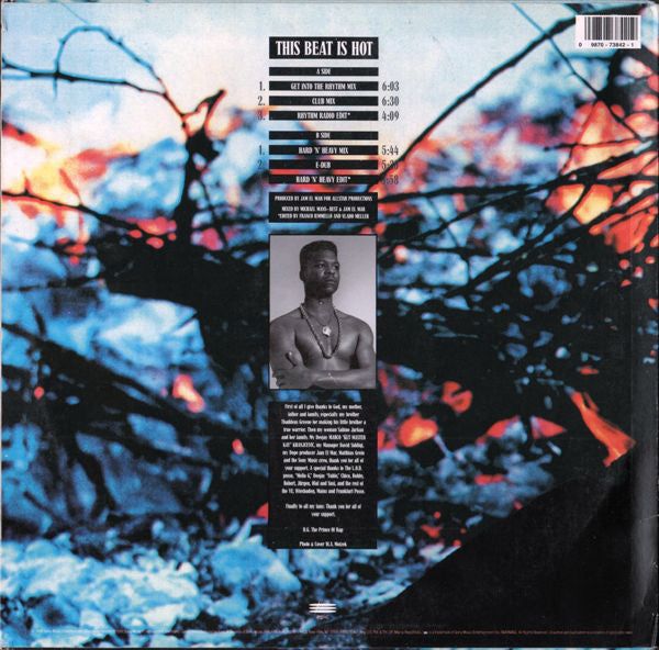 B.G. The Prince Of Rap : This Beat Is Hot (12")