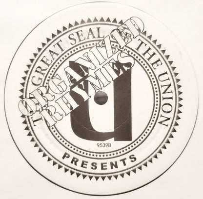 Various : The Union Presents: Organized Rhymes (12", Promo)