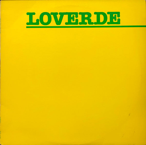 Loverde : Die Hard Lover (12")