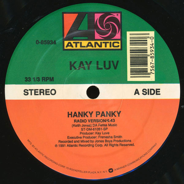 Kay Luv : Hanky Panky (12")