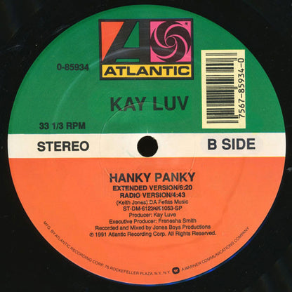 Kay Luv : Hanky Panky (12")