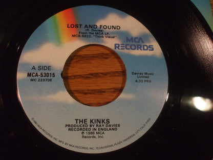 The Kinks : Lost And Found (7", Single)