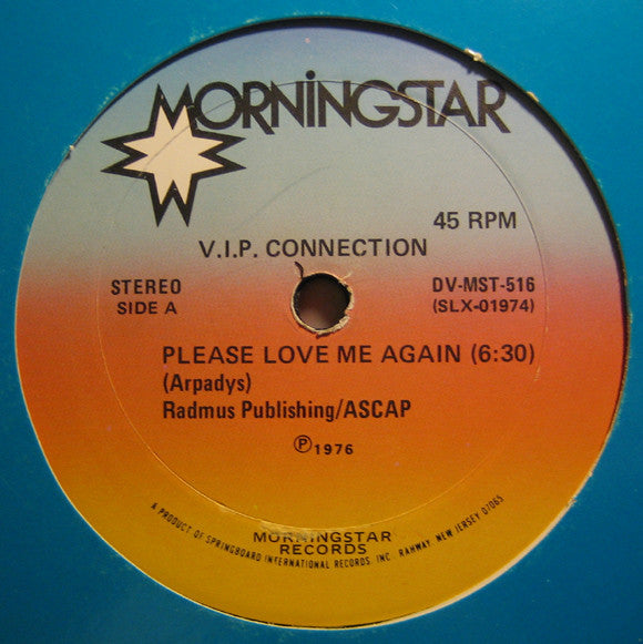 V.I.P. Connection : Please Love Me Again (12")