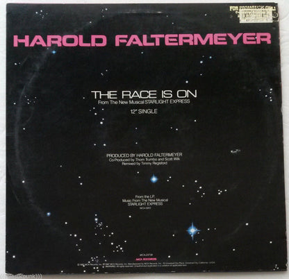 Harold Faltermeyer : The Race Is On (12")