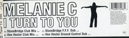 Melanie C : I Turn To You (2x12")