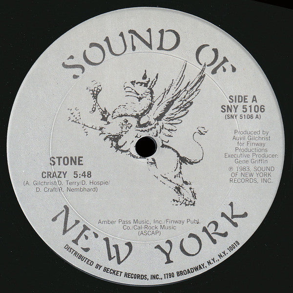 Stone : Crazy (12", Single)