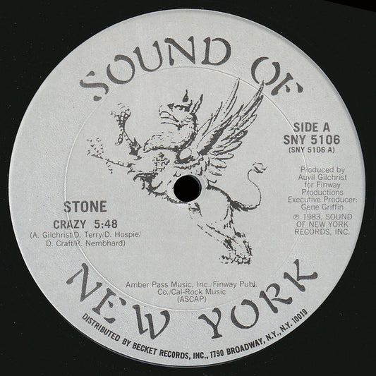 Stone : Crazy (12", Single)