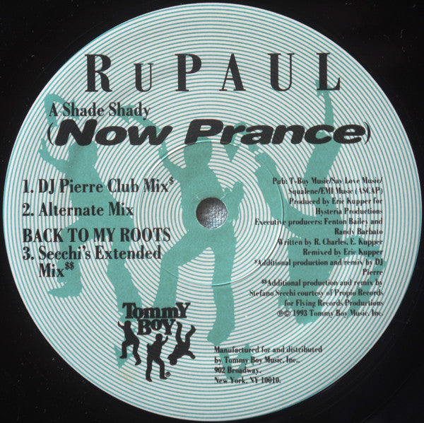 RuPaul : A Shade Shady (Now Prance) (12")