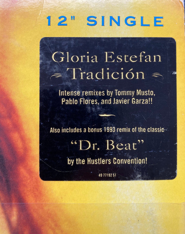 Gloria Estefan : Tradición (12", Single)
