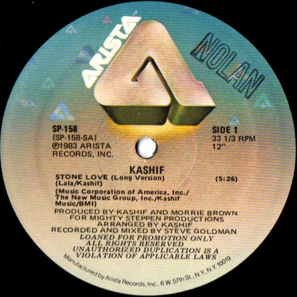 Kashif : Stone Love (12", Promo)
