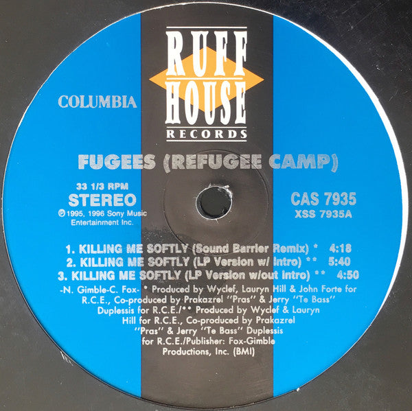 Fugees (Refugee Camp)* : Killing Me Softly (12")