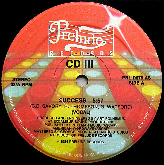 CD III : Success (12")