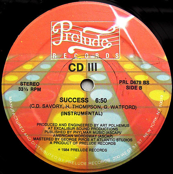 CD III : Success (12")