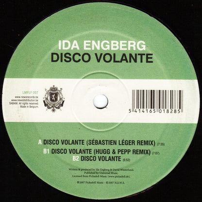 Ida Engberg : Disco Volante (12")