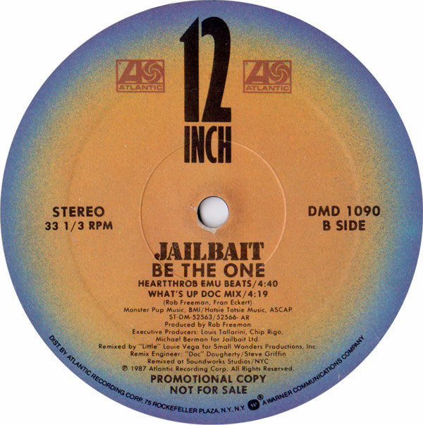 Jailbait : Be The One (12", Promo)