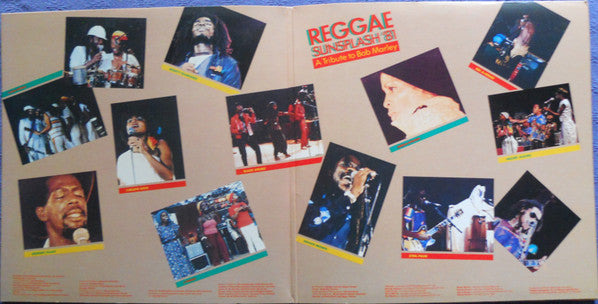 Various : Reggae Sunsplash '81 A Tribute To Bob Marley (2xLP, Album, Promo, All)
