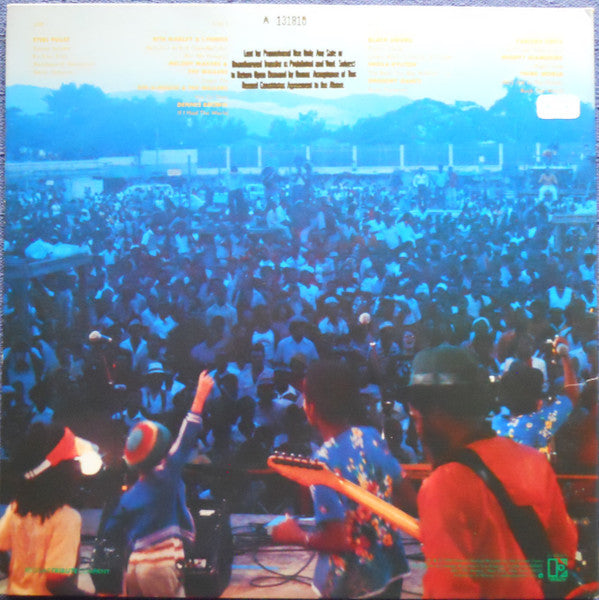 Various : Reggae Sunsplash '81 A Tribute To Bob Marley (2xLP, Album, Promo, All)