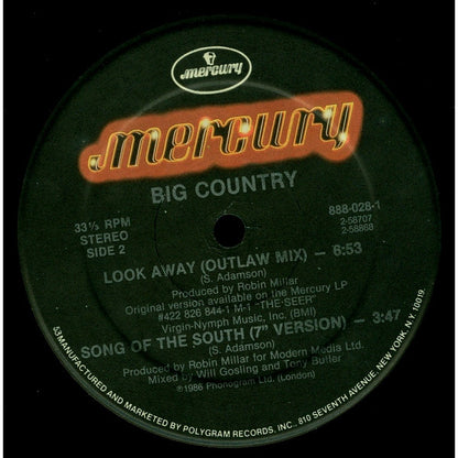 Big Country : One Great Thing (12")
