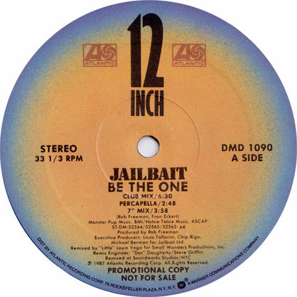 Jailbait : Be The One (12", Promo)