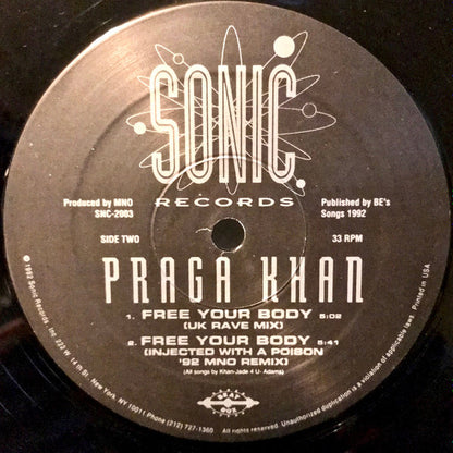 Praga Khan Featuring Jade 4 U* : Free Your Body (12")